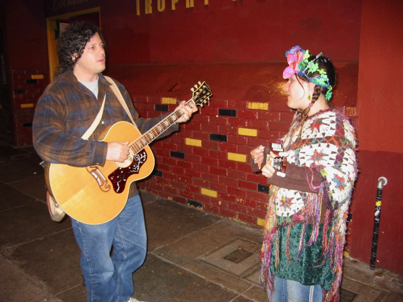 Joe Rizzo and Maria Mango, Haight St, San Francisco 2005